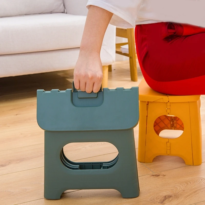 Портативный пластиковый складной табурет многоцелевой детский