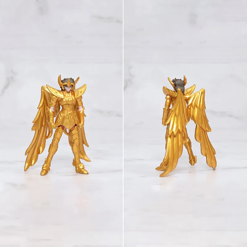 Фото Коллекционная миниатюрная фигурка Bandai Saint Seiya Saint Cloth Myth Ex 2: Золотой доспех, в коробке, гашапон для коллекционеров №4