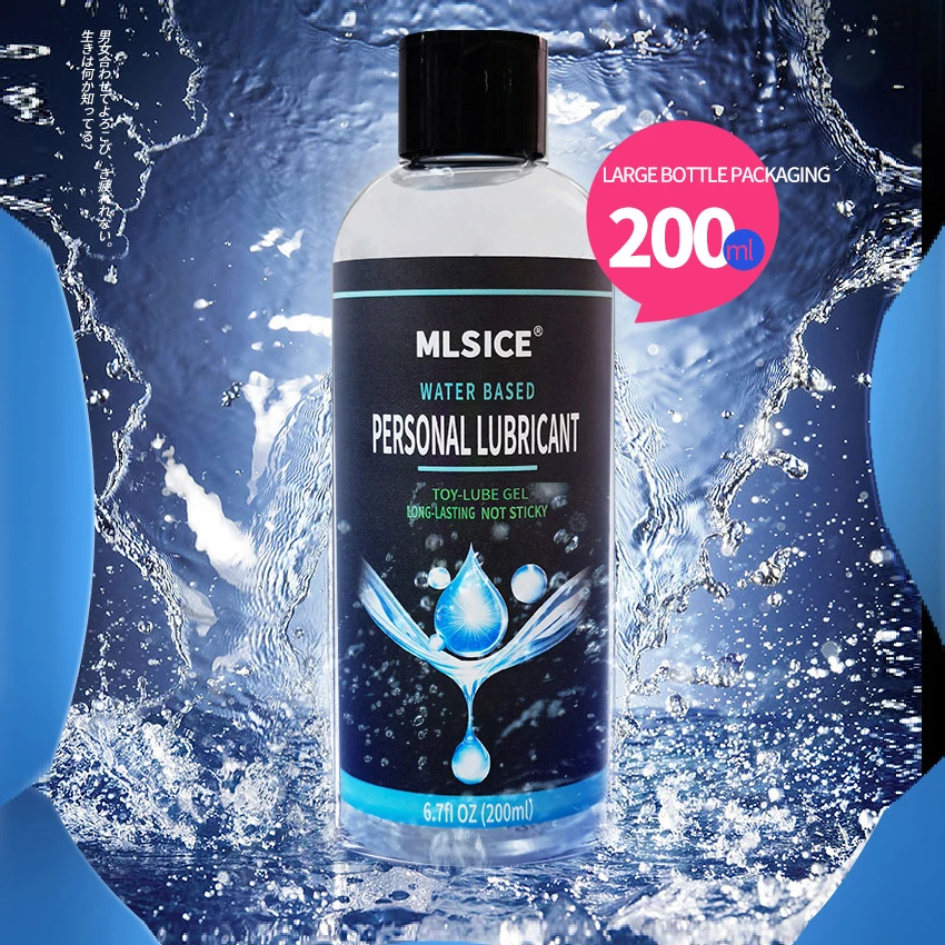 Секс-смазки для проникновения анальная смазка на водной основе 200 мл женщин и