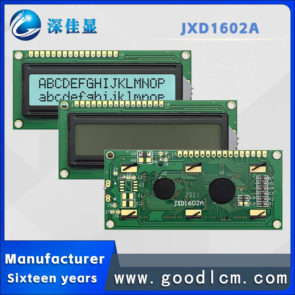 Отличный русский язык 1602 ЖК-матричный экран JXD1602A FSTN Белый Положительный