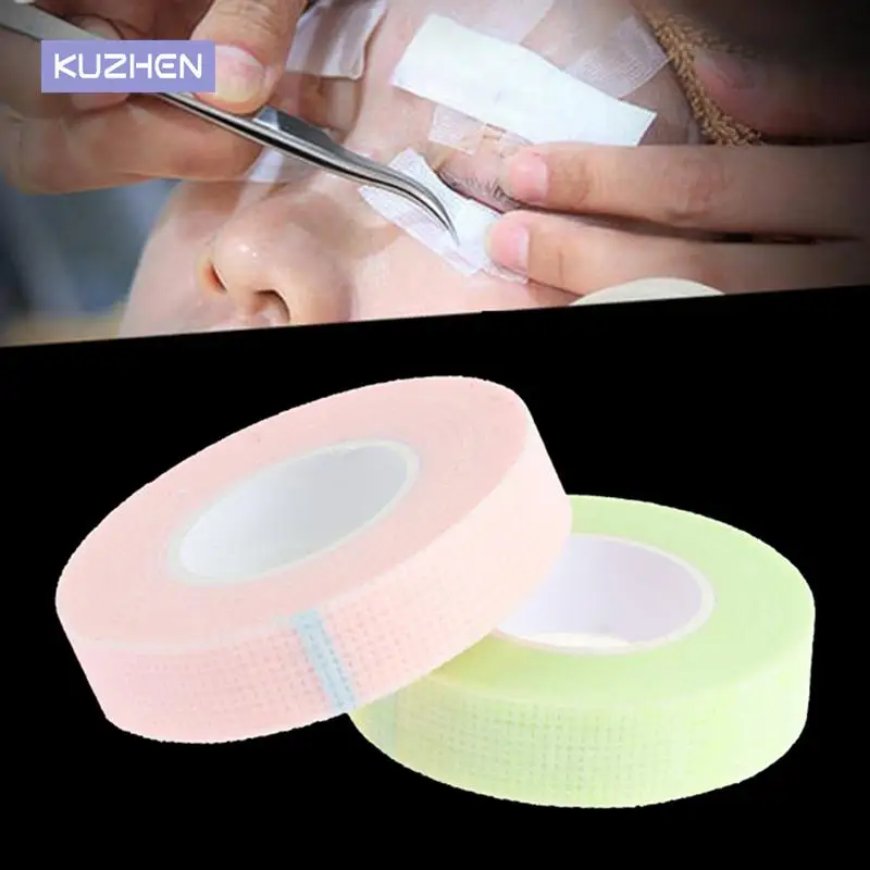 

1/3Roll Medical Non-woven Fabric Japanese grafted eyelash isolation tape with holes breathable sensitive resistant eye pads