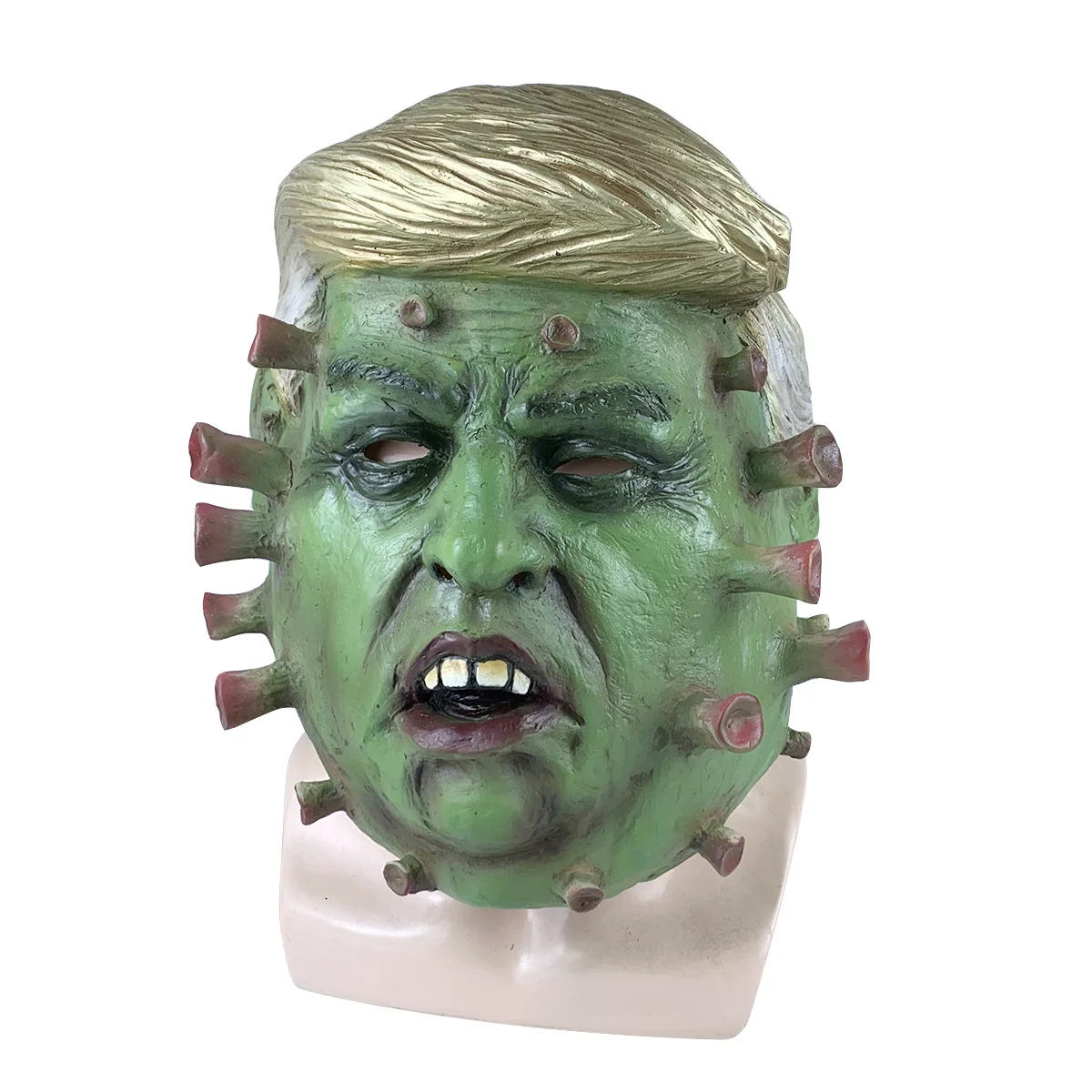 Новый продукт Хэллоуин противовирусная латексная маска гарнитура ужасная Трамп
