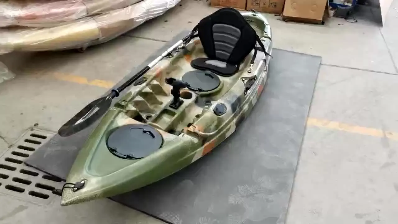 

Single Kayak Fishing Kayak No Inflatable Lldpe Or Hdpe Fishing Kayak