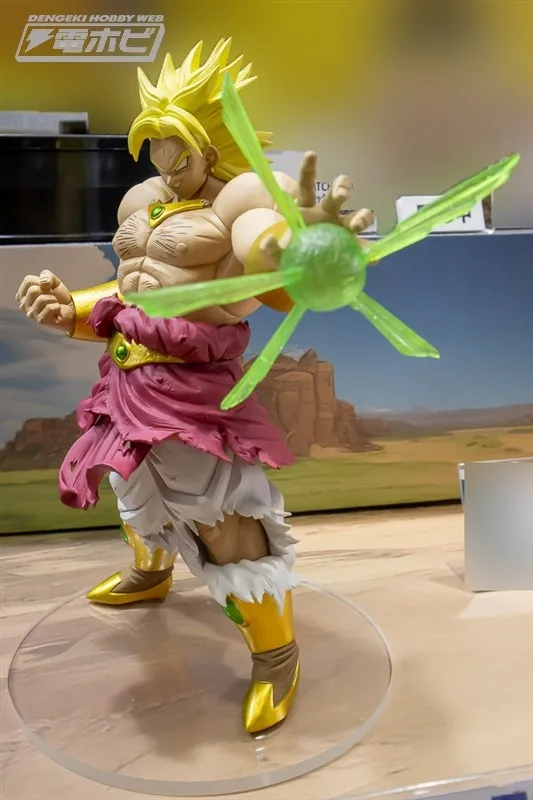 Фото Оригинальная фигурка BANDAI Broly Legendary SSJ GxMateria Dragon Ball Z Kiken na Futari Super Senshi wa Nemurenai, игрушечная модель №2