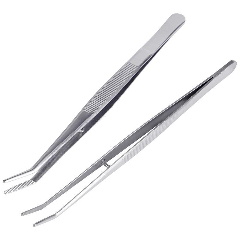 3 шт. стоматологические пинцеты из нержавеющей стали хирургические зубчатые