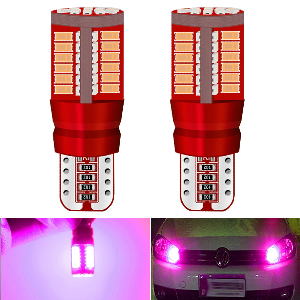 

Светодиодные лампы W5W T10 Canbus 3014 57SMD 12 в 6000K 194 168, 2 шт.
