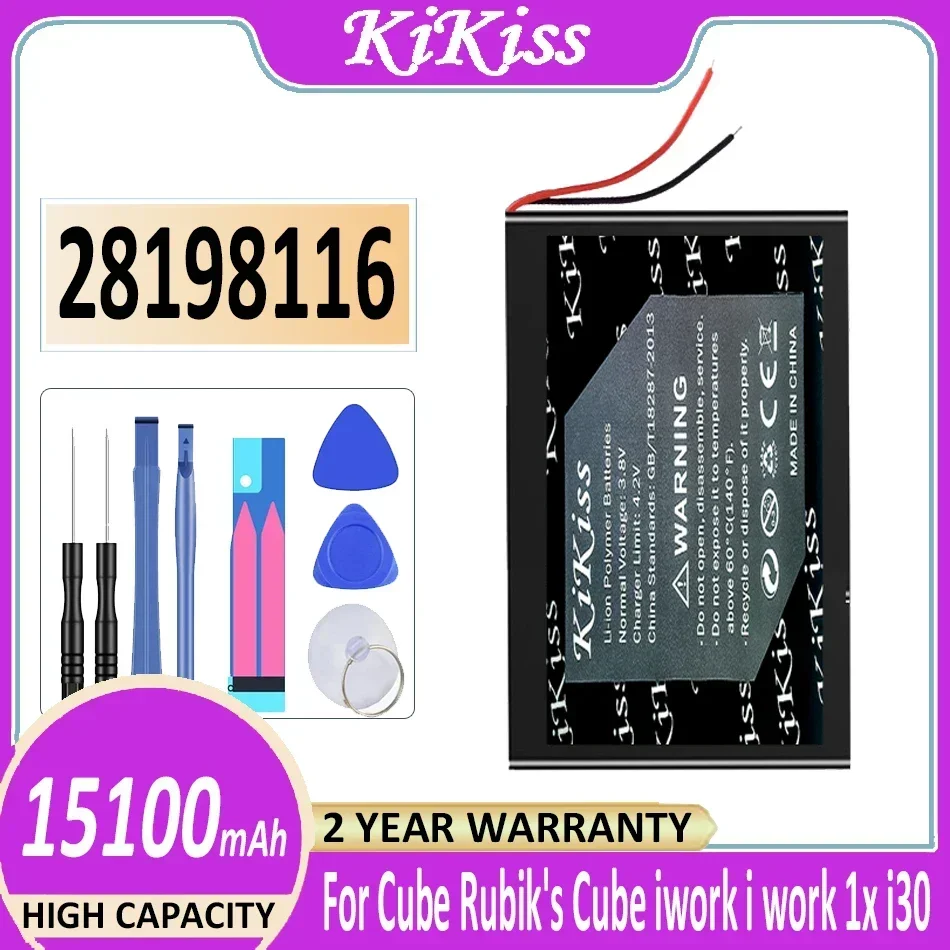 Аккумулятор KiKiss 28198116 15100 мАч для Cube iwork 1x i30 модели Рубика