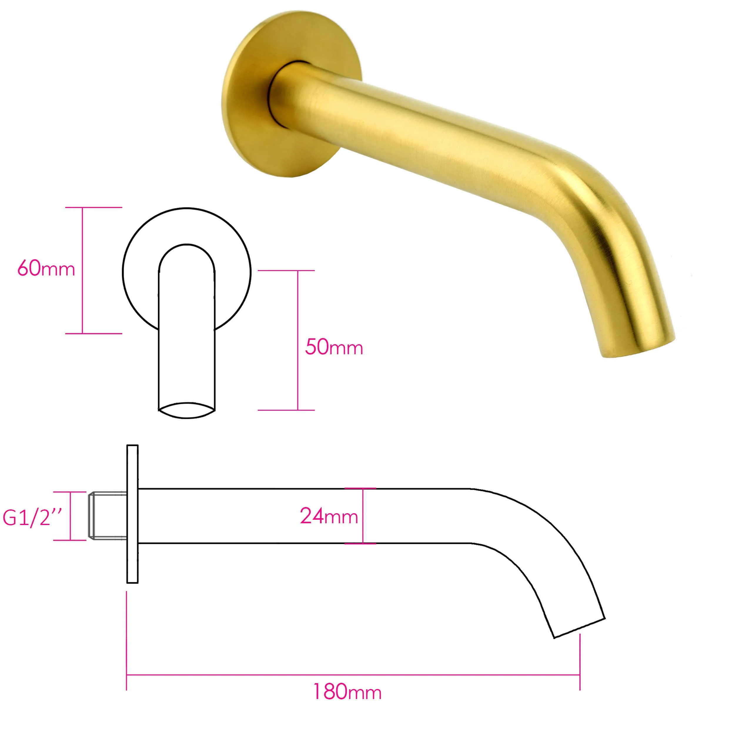 KYLINS Смеситель для раковины смеситель ванной комнаты настенный прогрессивный