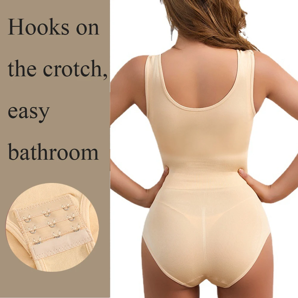 Sexy Female Streetwear Jumpsuit Seamless Shapewear Bodysuit Tummy Control Women Waist Trainer Body Shaper Bodysuit