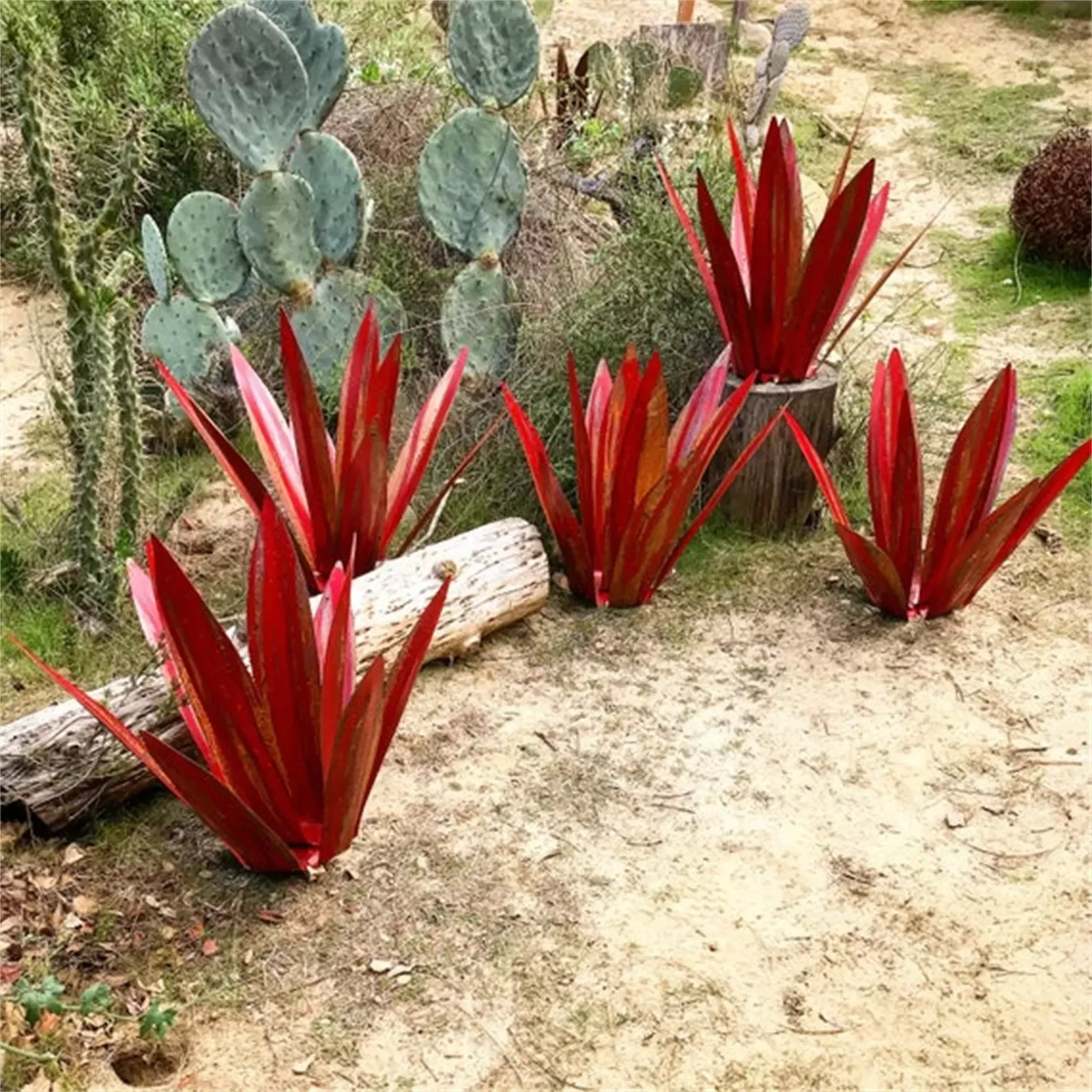 

9 Leaves DIY Metal Art Tequila Rustic Sculpture Garden Signs Yard Sculpture Home Decor Garden Decoration Outdoor, tuin decoratie
