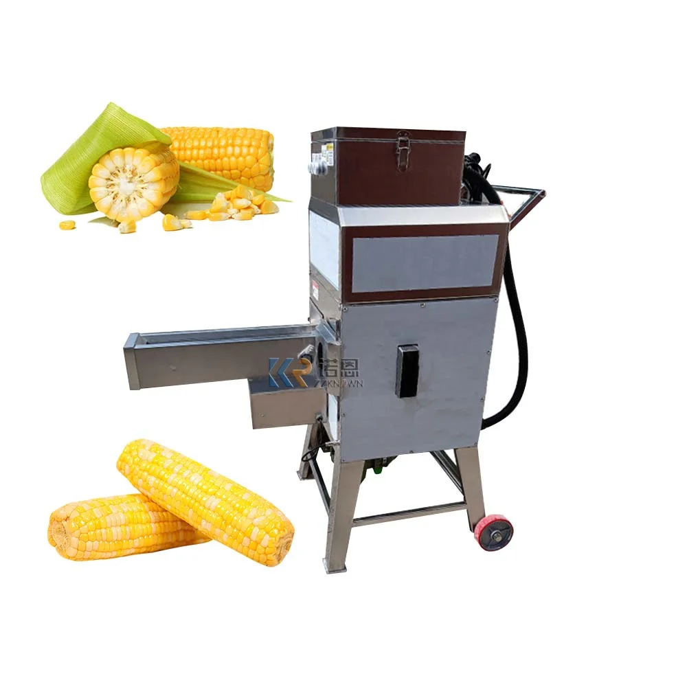 

Fresh Corn Thresher Machine Electric Corn Sheller Thresher Machine Soya New Designed Maize Skin Removing Shelling