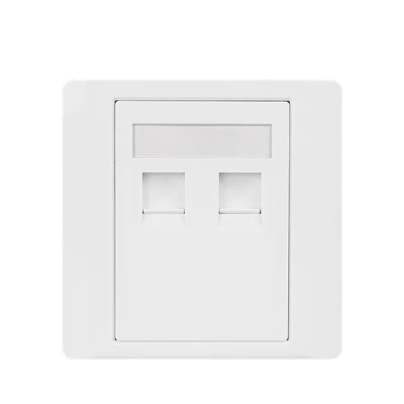 Компьютерная розетка типа 86, сетевой модуль RJ45, кабель CAT5E CAT6/6A/7/8, интерфейсная розетка, настенный переключатель, монтажная панель, настенная панель
