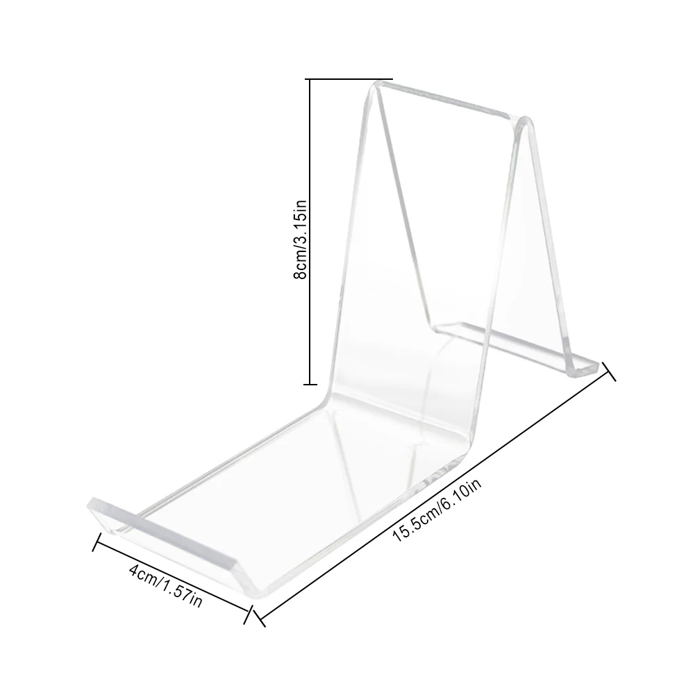 Clear Acrylic Shoe Store Display Stands Rack Holder Sandal Display Stands Resistant to Wear Durable Transparent Looks Textured images - 6