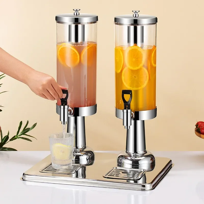 HOTEL НЕРЖАВЕЮЩАЯ СТАЛЬ FRUIT JUICE DING западная еда с одной головкой и двойной