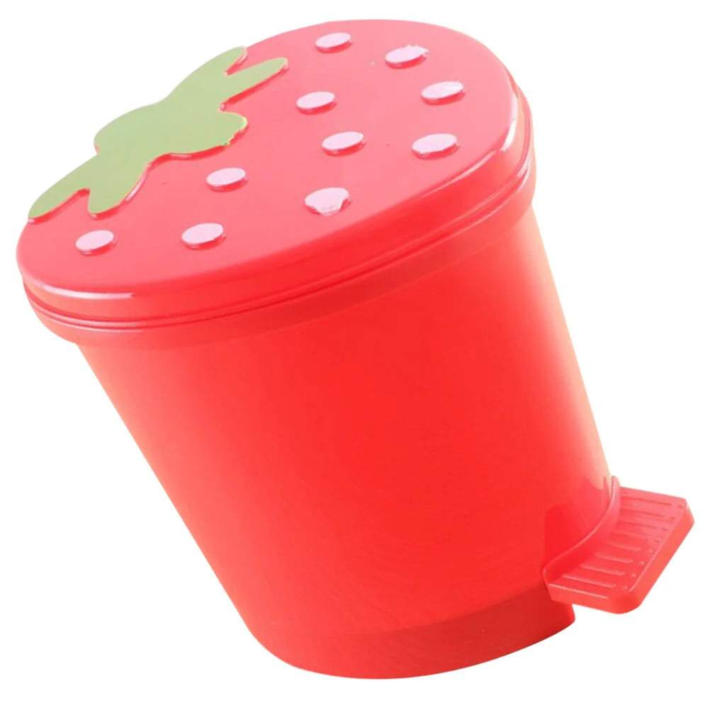 

Small Carton Rubbish Bin Garbage Can Bedside Desktop Trash Office Table Creative Decor Wastebasket