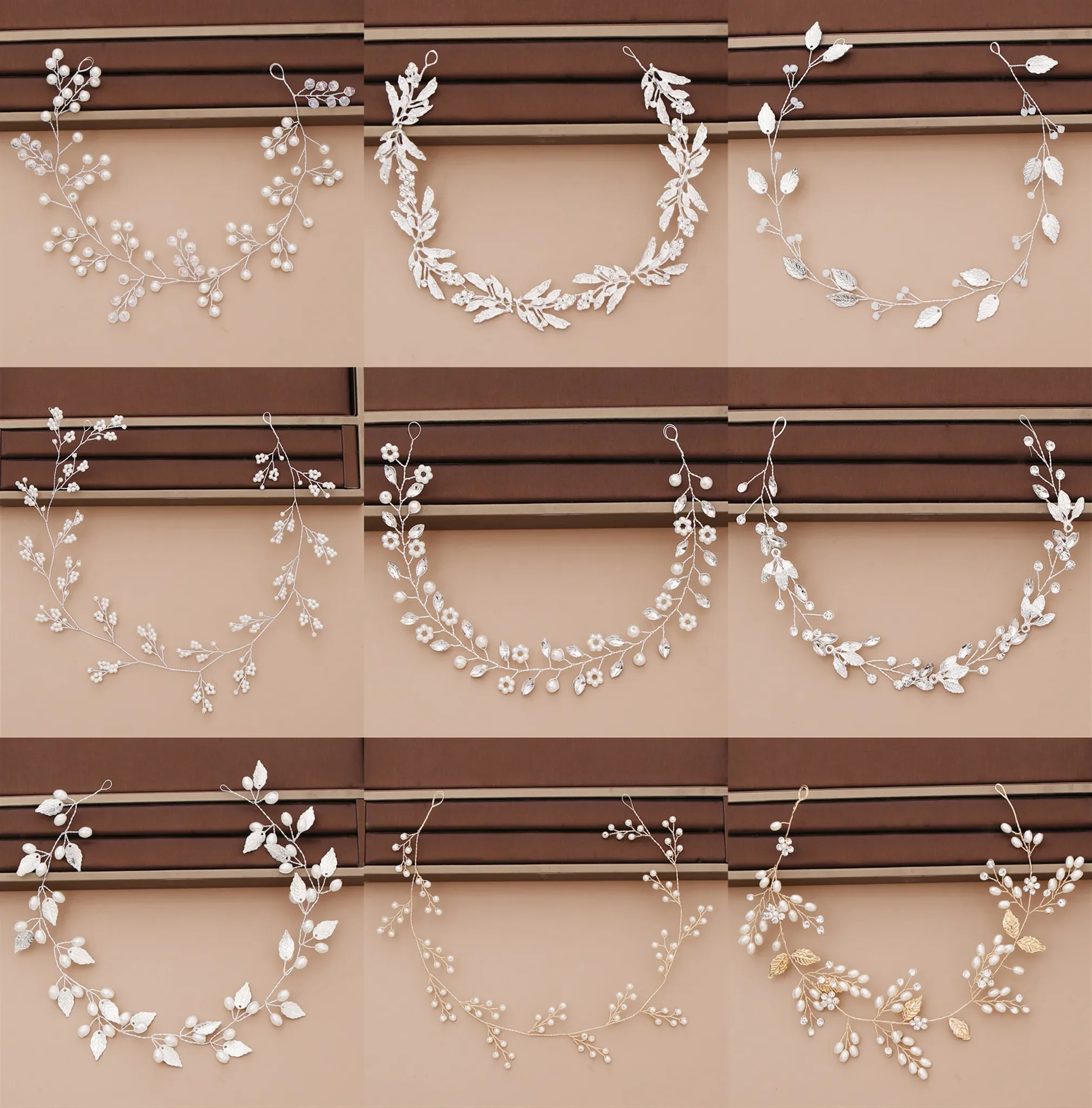 Роскошная Жемчужная Повязка на голову головной убор для женщин свадебные