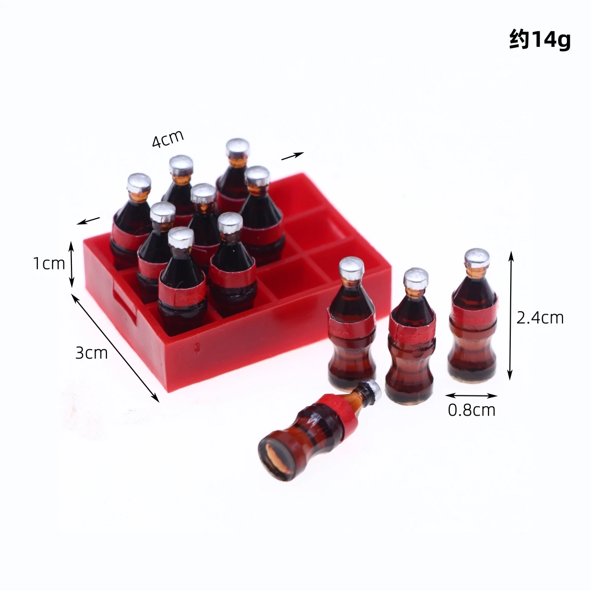 13 шт./компл. кукольный домик миниатюрные мини-бутылки с кока-колы напитки корзина