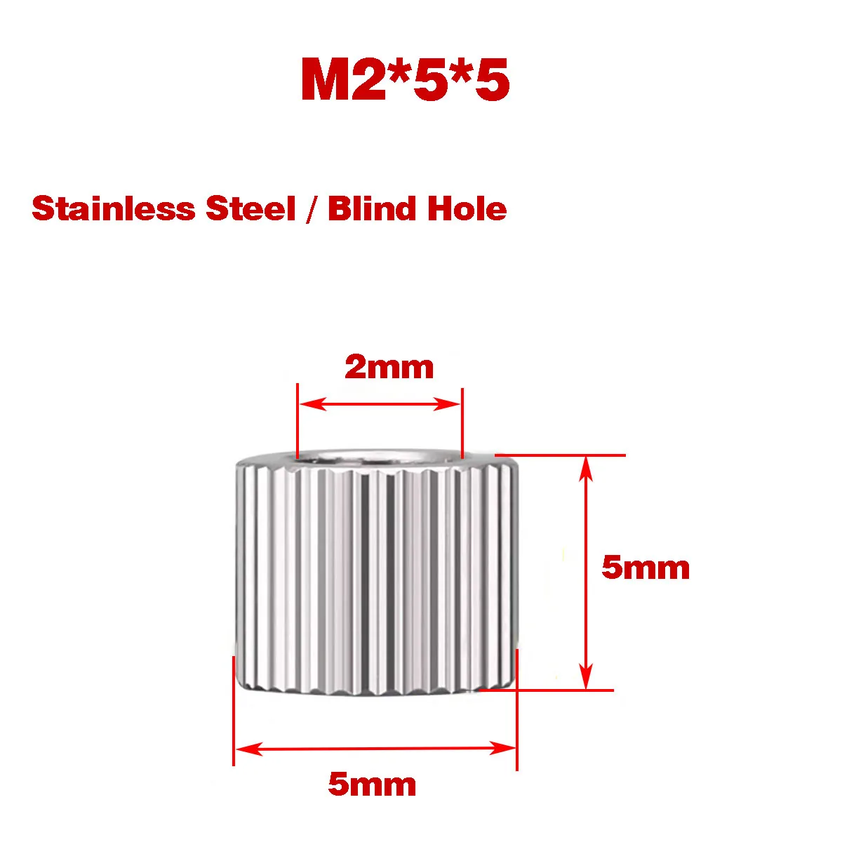 

Ручная скрученная прямая гайка из нержавеющей стали/накатанная круглая Защитная крышка