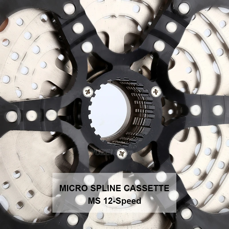 MTB Звездочка SUNSHINE 12 Скоростей MS кассета 10-50T/52T для Micro Spline K7 В корпуса Hub M7100 M8100 |