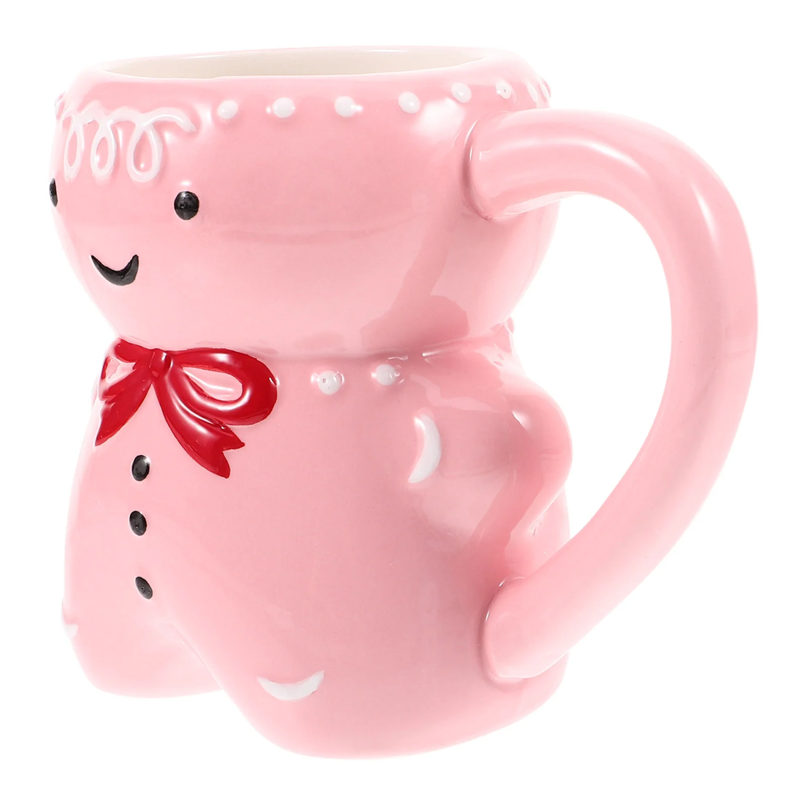 

Ceramic Mug Lovely Breakfast Cup Christmas Coffee Water Glasses Ceramics Tea Gingerbread Man Porcelain Mugs