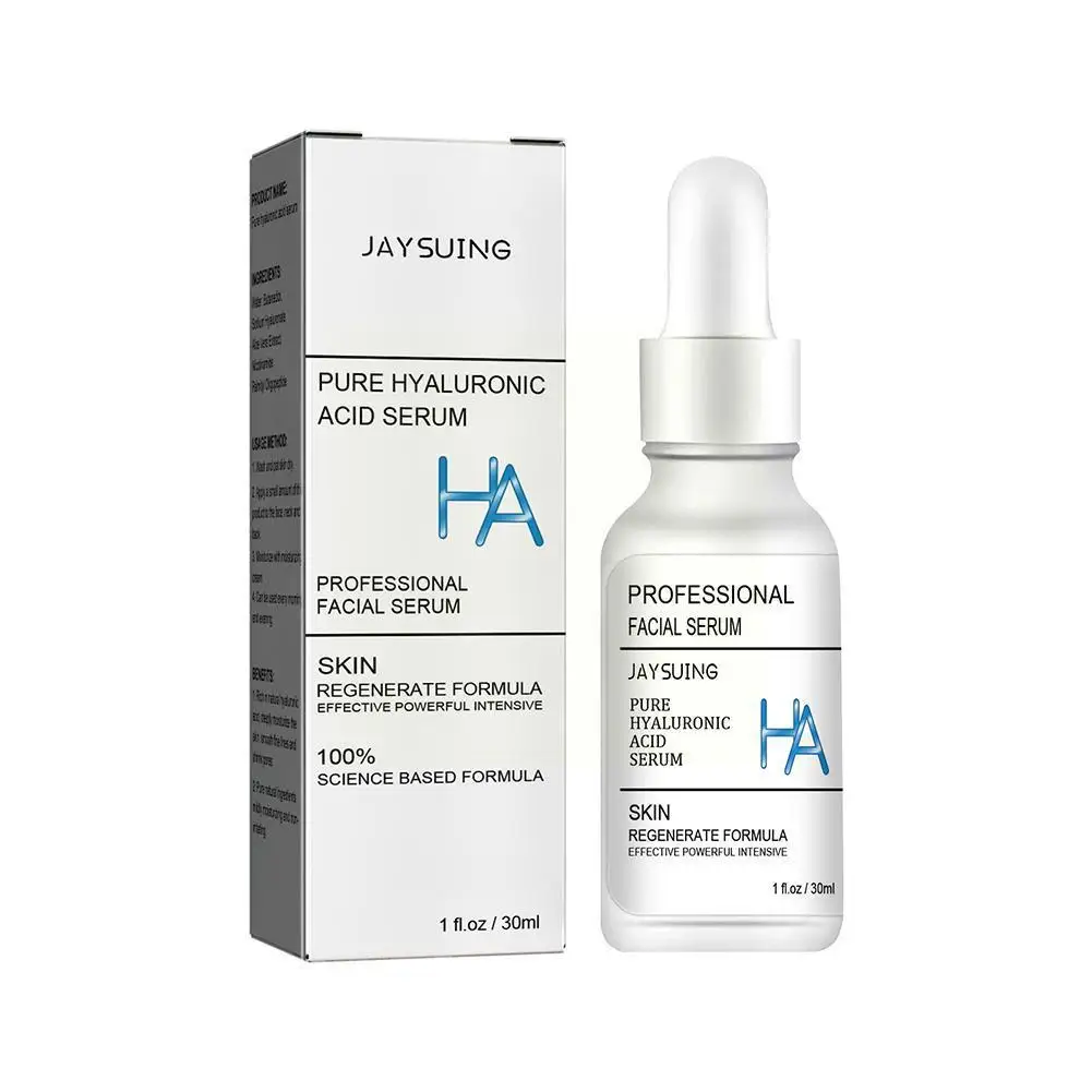 

30ml Pure Hyaluronic Acid Serums For Face Moisturizer Skincare Fades Wrinkles Repair Brightening Firming Hydrating F J2s8