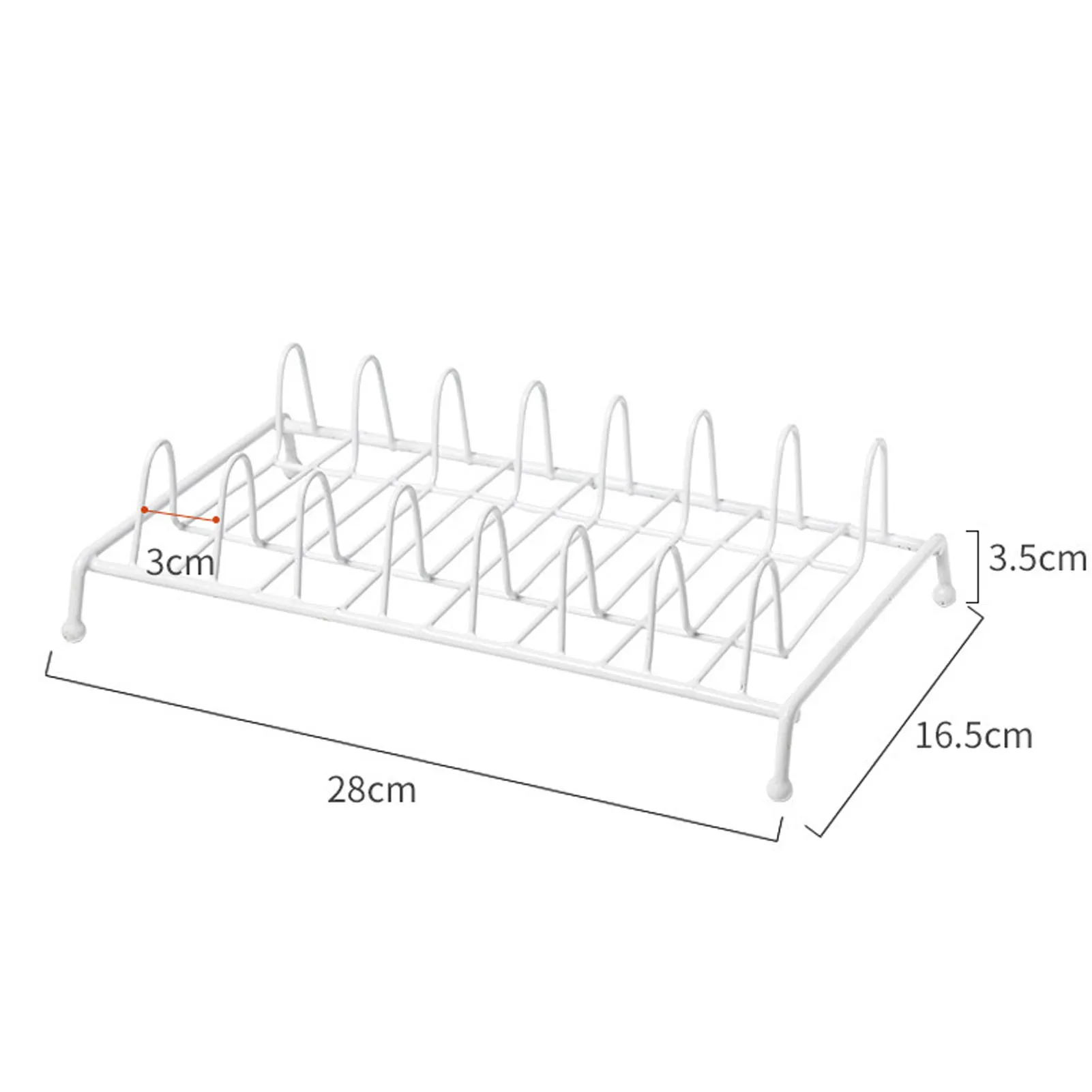Сушилка для посуды держатели тарелок органайзер металлическая сушилка кухонная