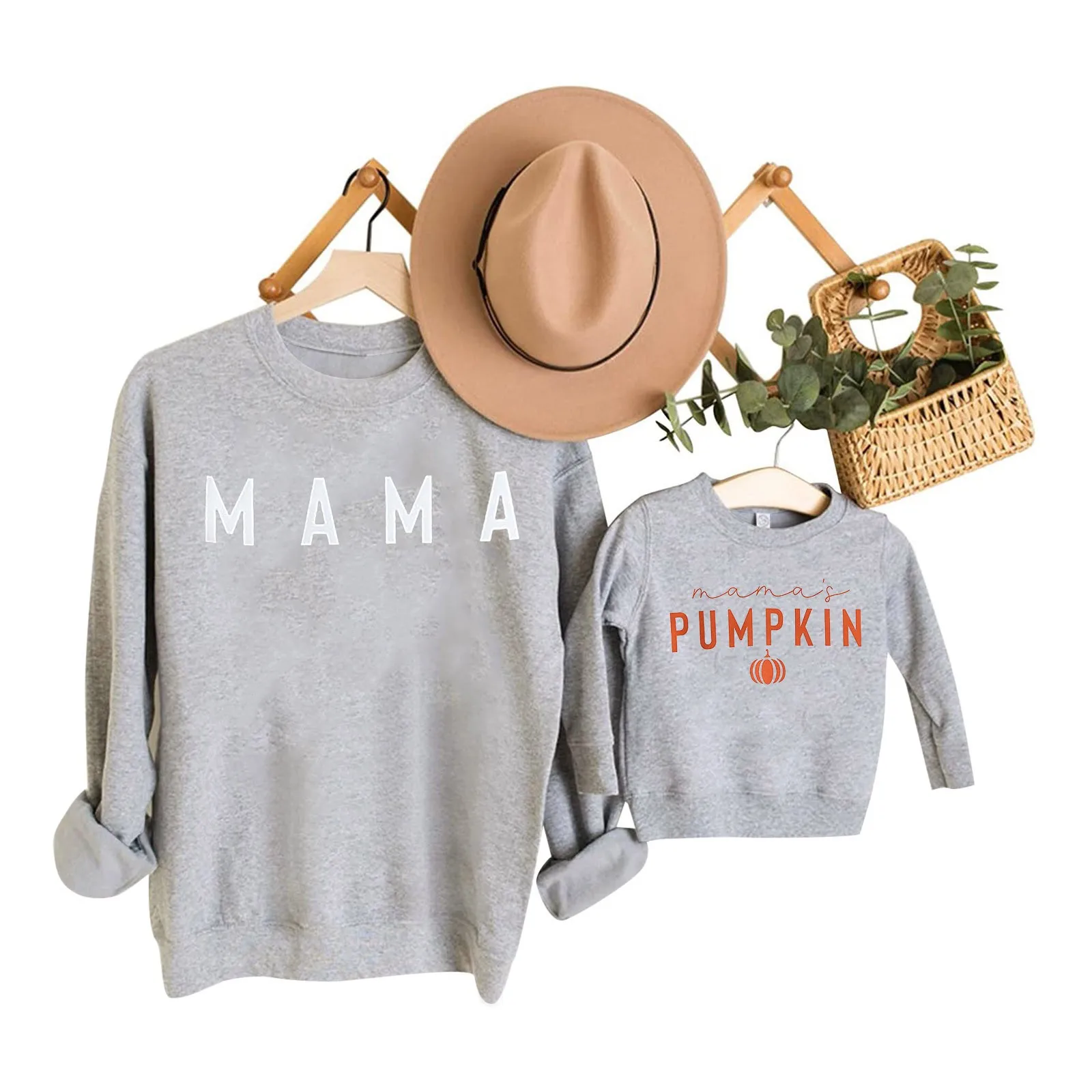 

Повседневная Толстовка с капюшоном и принтом, с длинным рукавом, модная семейная одежда для родителей и детей, укороченная Толстовка для тренировок для мамы