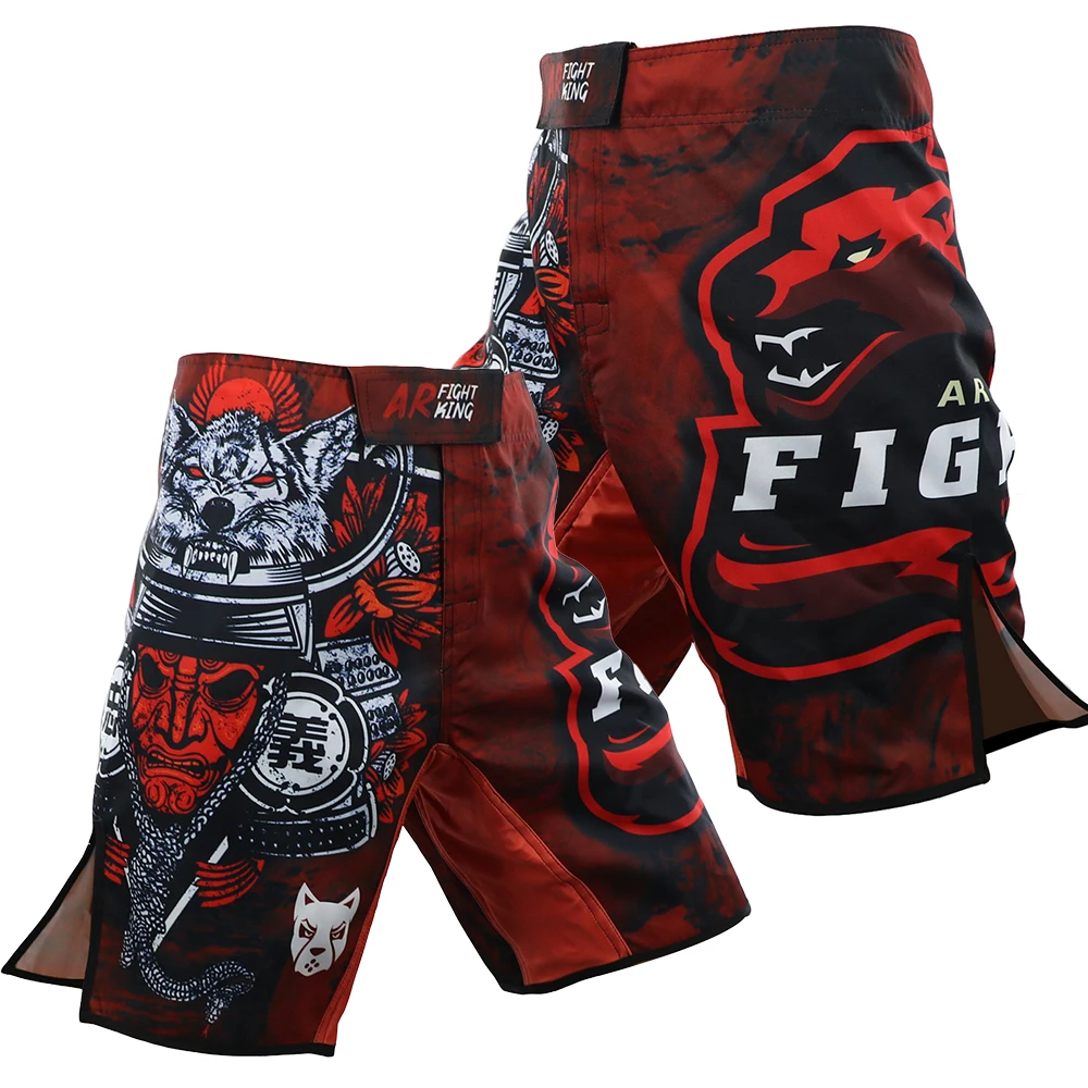 

Tiger MMA Shorts Muay Thai Pants Free Combat Mixed Martial Arts BJJ Jiu-jitsu Fight Kickboxing Trunks Sanda Boxing Training Wear