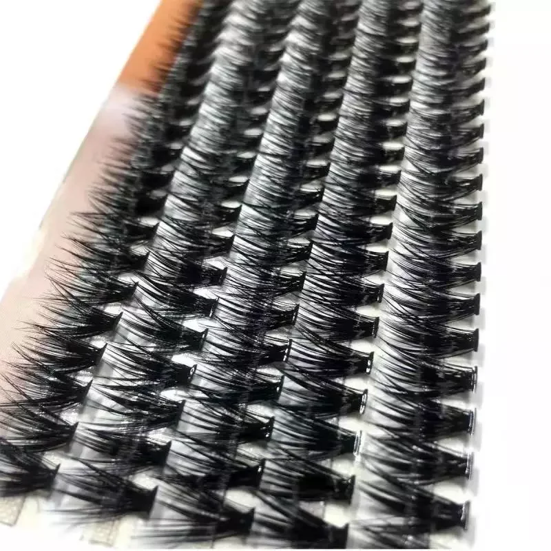 

New 100 Bundles Eyelash Extension Natural Faux Mink Eyelashes Individual 10/20/30D/40D Cluster Lashes Makeup Cilia False Lashes