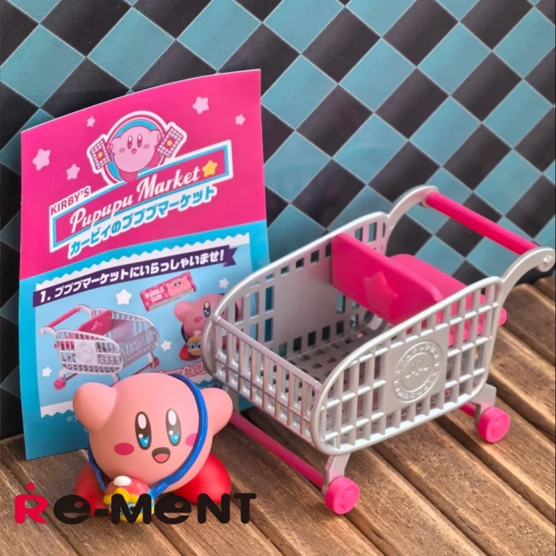 Фото Коллекционная фигурка Re-Ment Kirby's Pupupu Market: миниатюрная сцена супермаркета, 8 различных стилей для фанатов аниме №5