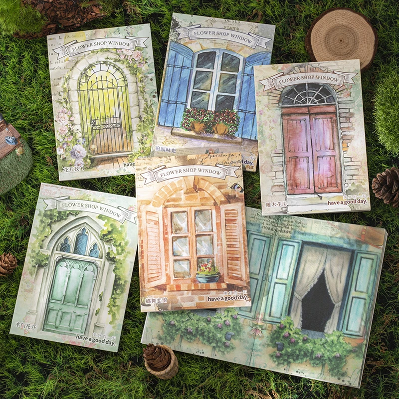 

20 шт., декоративные бумажные обои для открыток