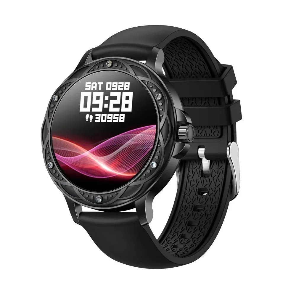 

2023 New Smart Watch Women Bluetooth Call Watches Woman Heart Rate Monitor Waterproof Smartwatch For Huawei Ladies Watch Best