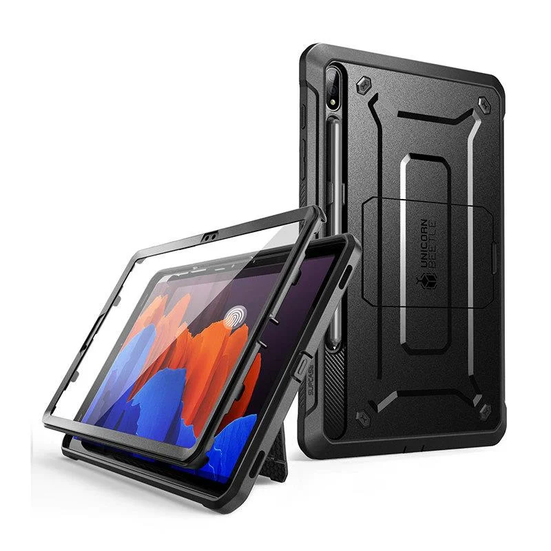 

For Samsung Galaxy Tab S7 Plus Case 12.4" 2020 UB Pro Rugged Cover WITH Built-in Screen Protector,Support S Pen Charging