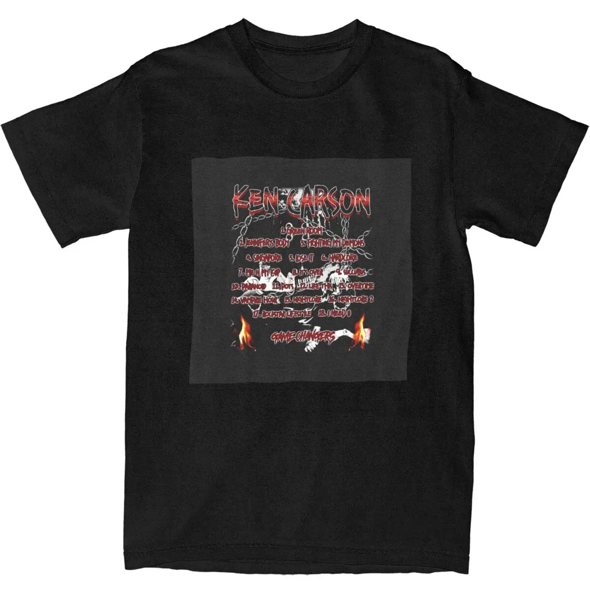 Футболка мужская из натурального хлопка с коротким рукавом и круглым вырезом