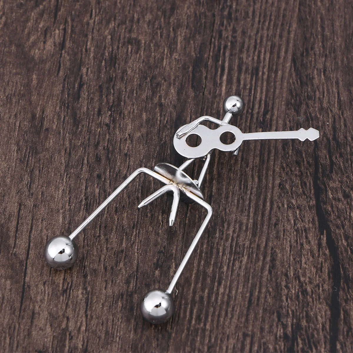 

Desktop Iron Figurine Decoration Dynamic Balancing Instrument Mini Toy Swing Metal