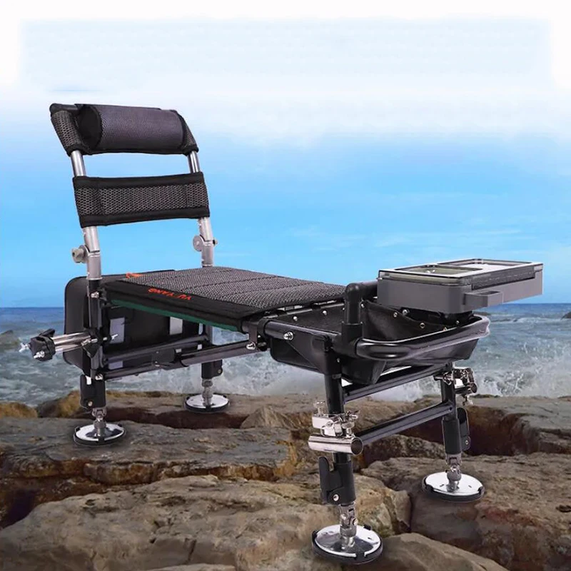 

Multi-function Riding Folding Chair All-terrain Lightweight Portable Wild Fishing Chair