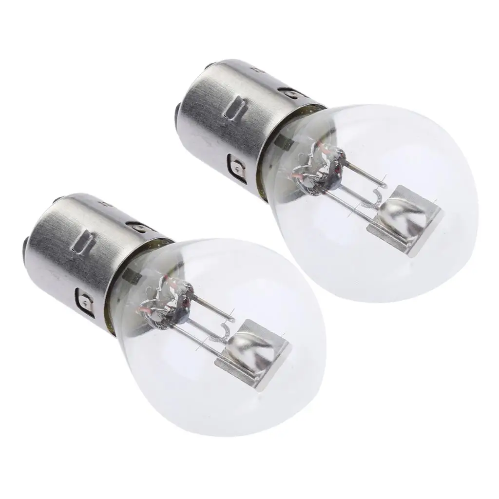 2x BA20D S2 12 В 35/35 Вт лампа для фар мотоцикла прозрачная галогенная