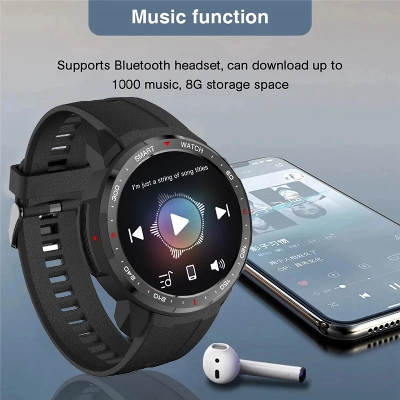 2022 New Local Music 8G Memory Men Smart Watch With Calling Men Women SmartWatch Sport Fitness Tracker for Android Samsung Apple