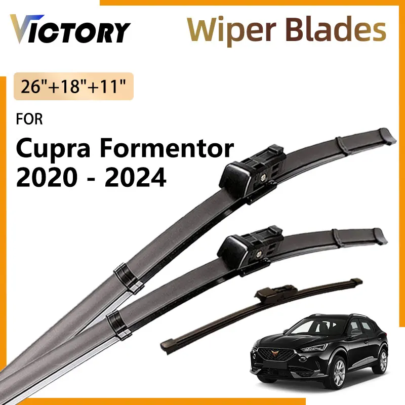 Передняя и задняя щетка стеклоочистителя для Cupra Formentor 2020 2021 2022 2023 2024 аксессуары