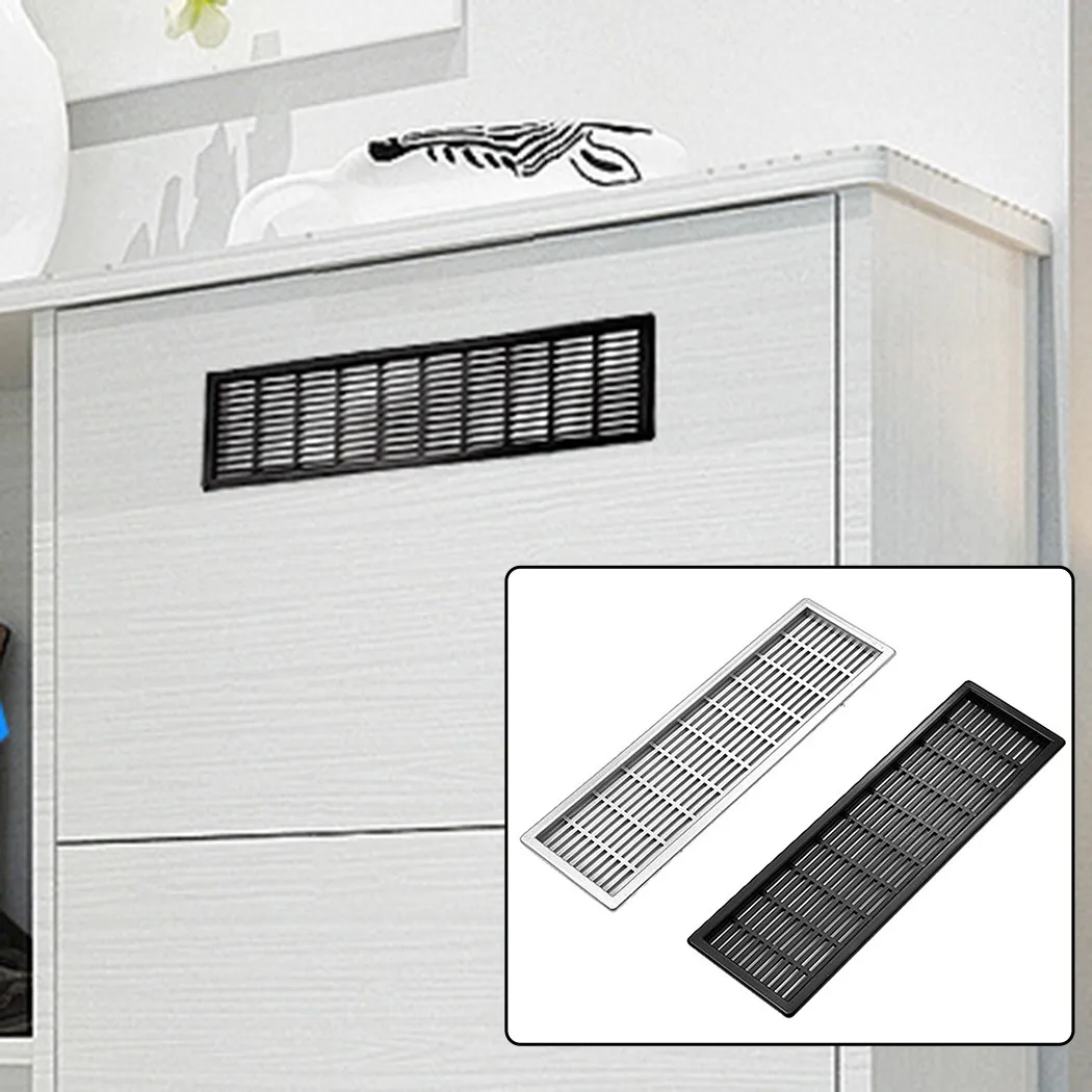 

New Plastic Breathable Mesh Rectangular Wardrobe Breathable Holes Shoe Cabinet Cabinet Breathable Mesh MmABS Plinth Vent