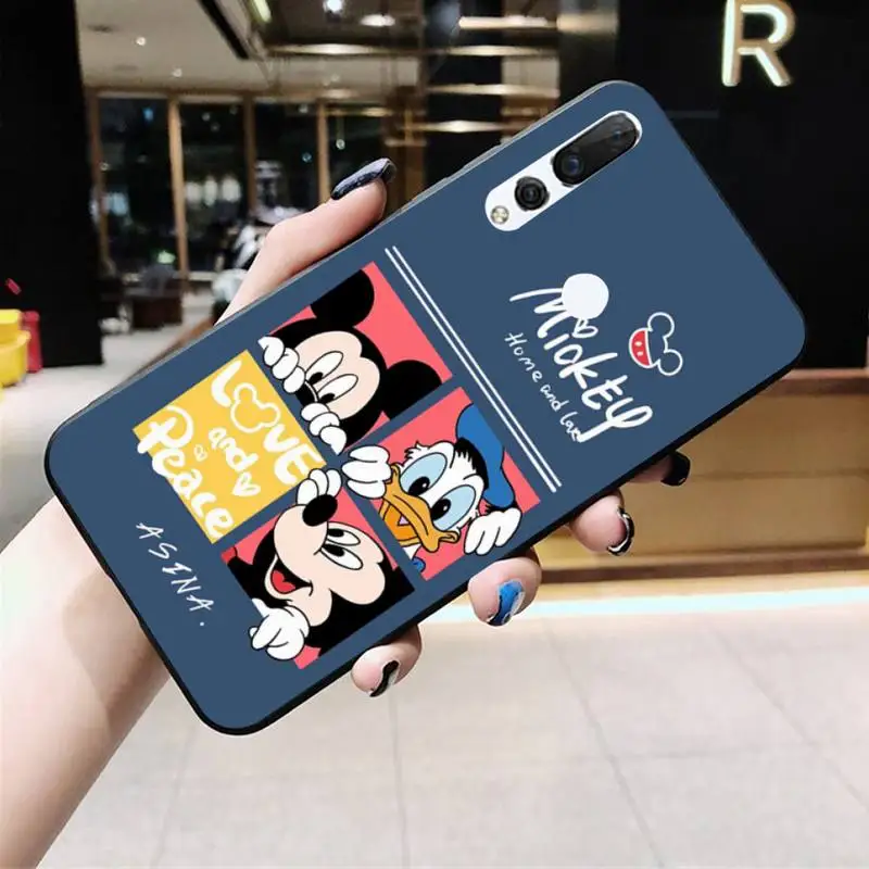 Donald Duck Phone Case for Huawei Y6P Y8S Y8P Y5II Y5 Y6 2019 P Smart Prime Pro