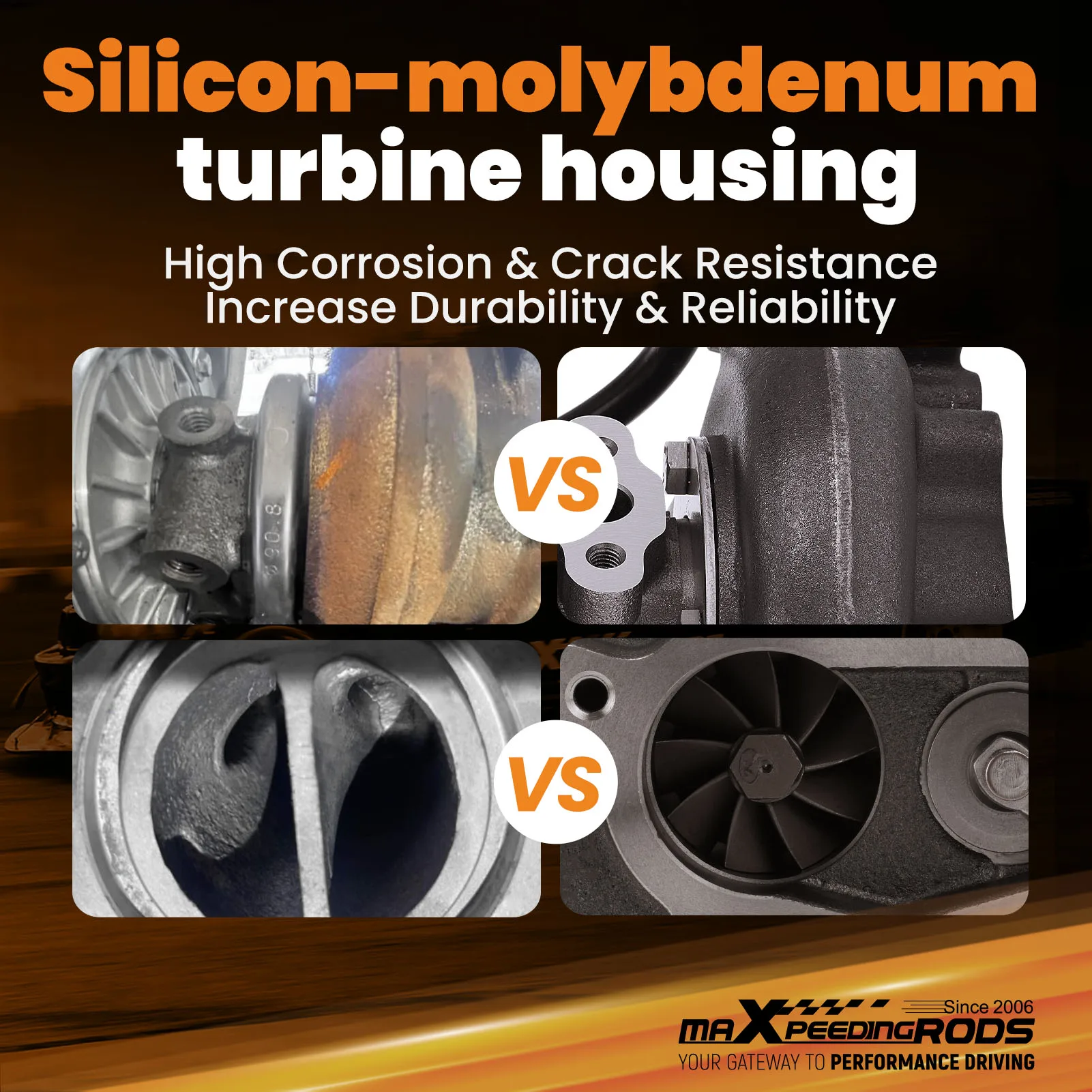 Турбо с двумя заготовками для Ford Expedition F-150 Transit 150 250 350 3 5 л 365 л.с. 2013-16 53039700469 53039880469