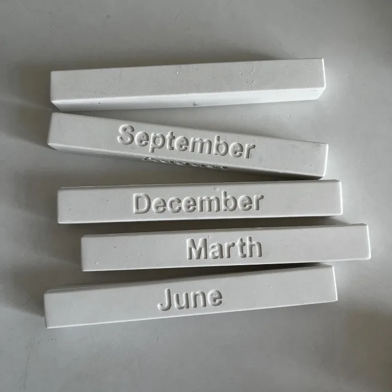 Силиконовая форма с календарем цикл/месяц/Погода для украшения рабочего стола