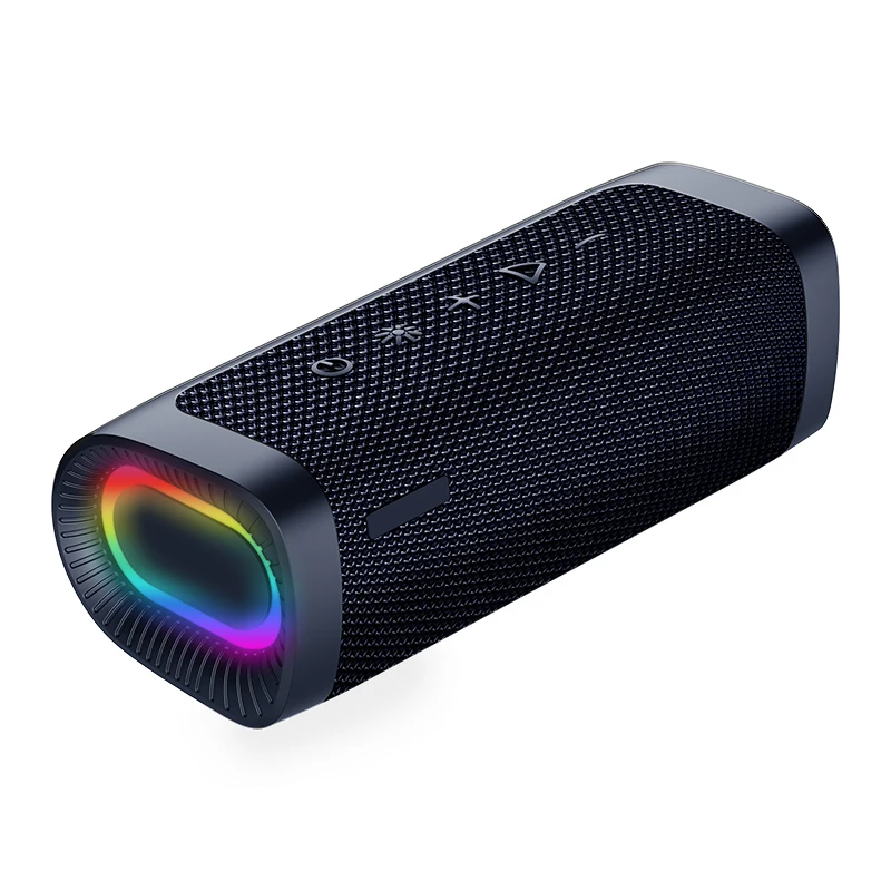 

Новинка 2022, Беспроводная bluetooth-Колонка RGB, стерео Портативная Hi-Fi музыкальная шкатулка из высококачественной ткани, басовый уличный Бумбокс ...