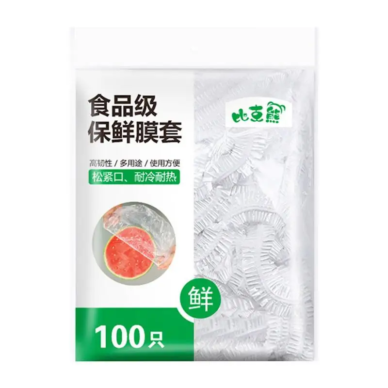 

Reusable 100pcs Bowl Covers For Plates & Utensils Stretchable Wraps For Food Protection Leakproof Utensil Sheets Kitcheen Tools