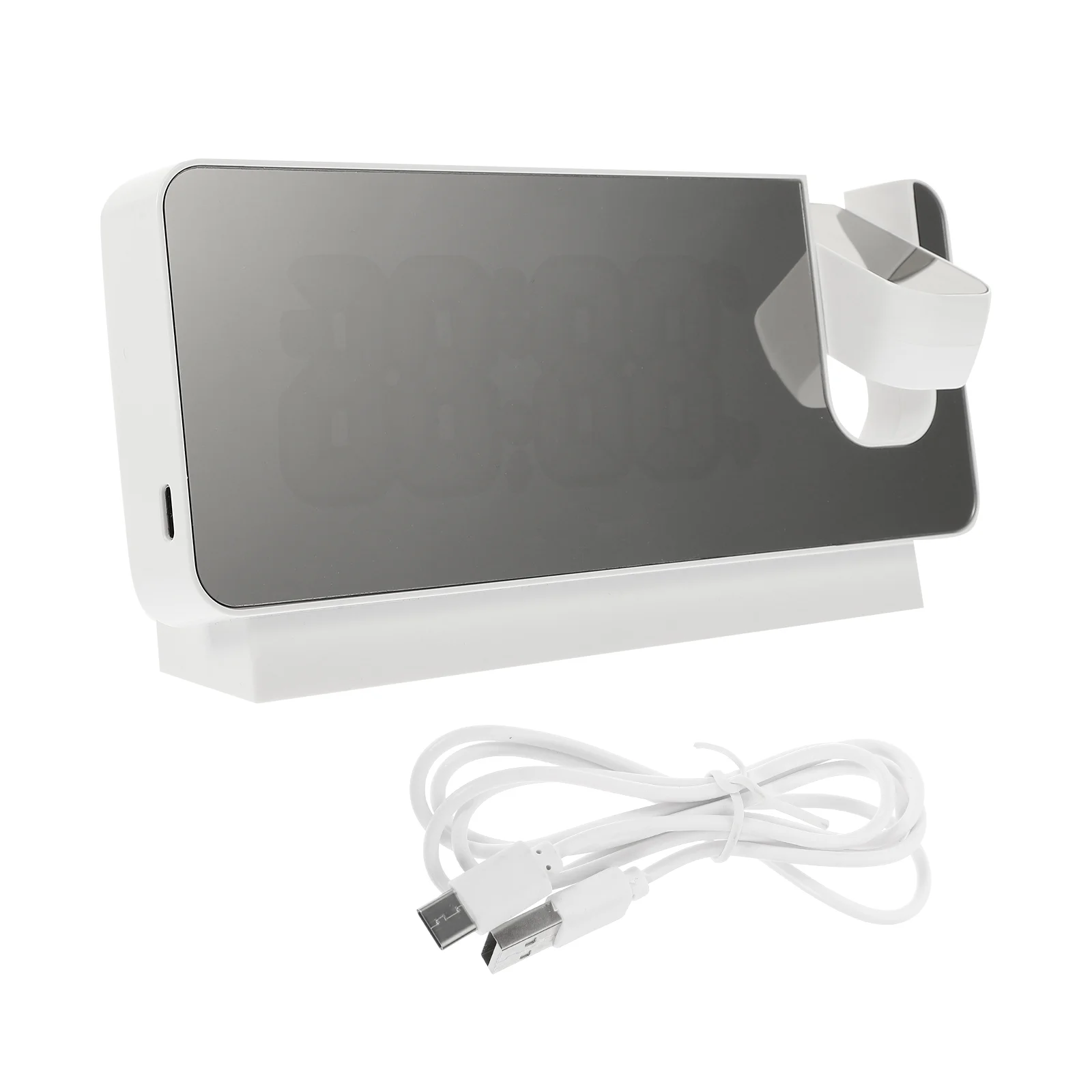 

Mute LED Electronic Clock Student Digital Table Night Light Alarm Abs Dormitory For bedroom