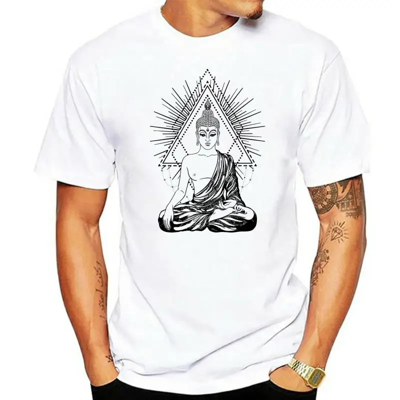 

Буддийская религиозная душевная футболка, медитация Ом, ранди Янтра (1)