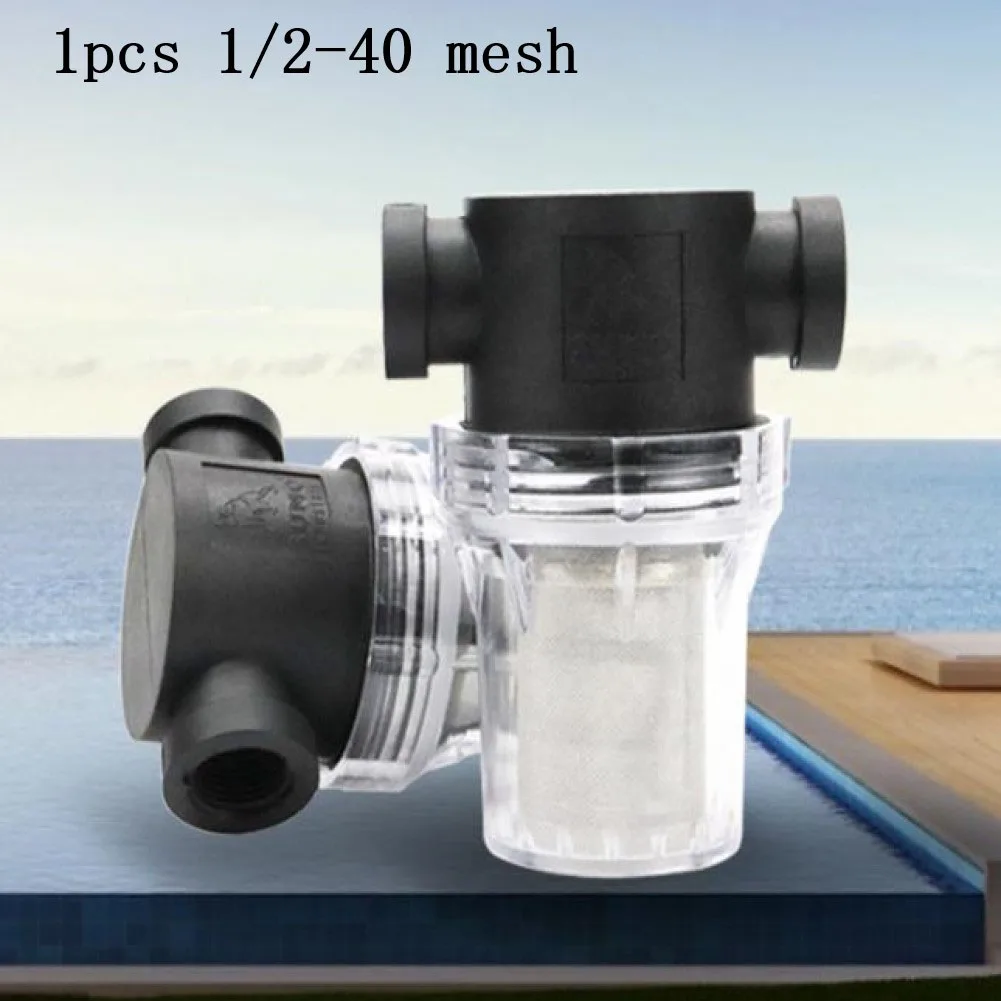 

Watering Filter 1/2'' 3/4'' 1'' 40/80 Mesh Enhanced Pipeline Pre-Filter Water Treatment Reusable Mesh Filter Garden Tool