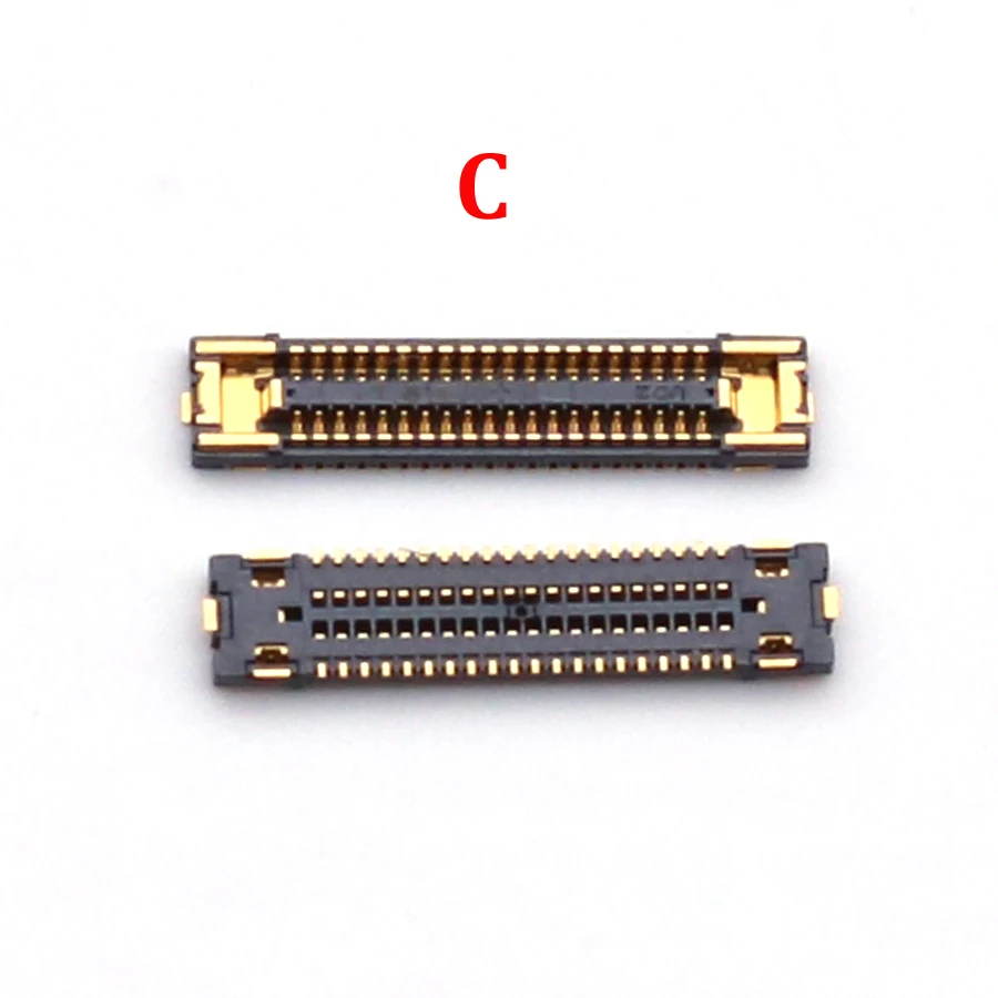 10 шт. Новый ЖК-дисплей FPC разъем для Samsung A10 A20 A30 A30S A40 A405 A40S A50 A505 A50S A70 A80 A805 A90 A905