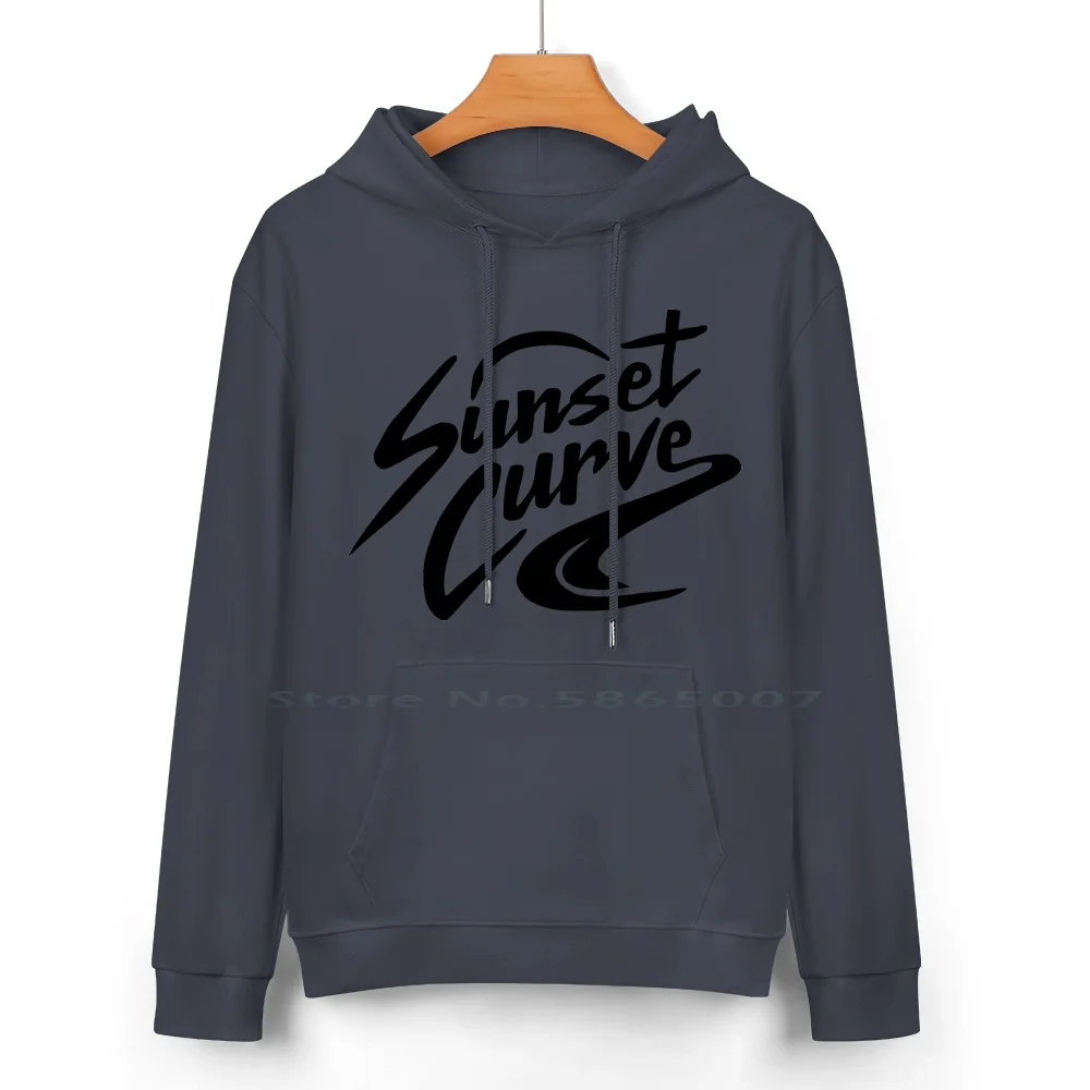Толстовка с логотипом Sunset Curve свитер из чистого хлопка 24 цвета Julie And The Phantoms Jatp Band
